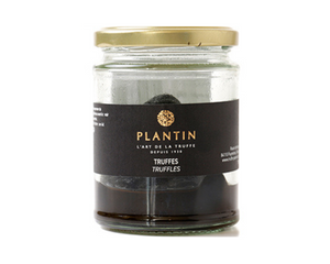 Truffes noires extra "Indicum" avec leur jus, par Plantin - 100g