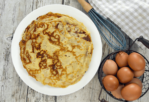 A French traditional Crepe receipe, and a special ingredient