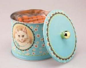 Brittany "Galettes & Palets" Gift Box (Animal Barrel) by La Trinitaine - 375g