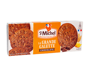 Chocolate big "Grandes Galettes" biscuits by St Michel - 150g