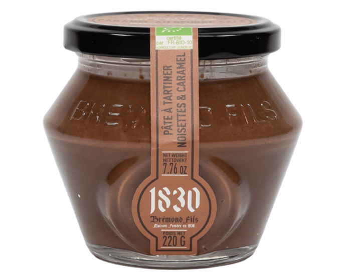 Hazelnut, Milk & Salted Butter Caramel Chips Spread by Maison Brémond 1830 - 220g