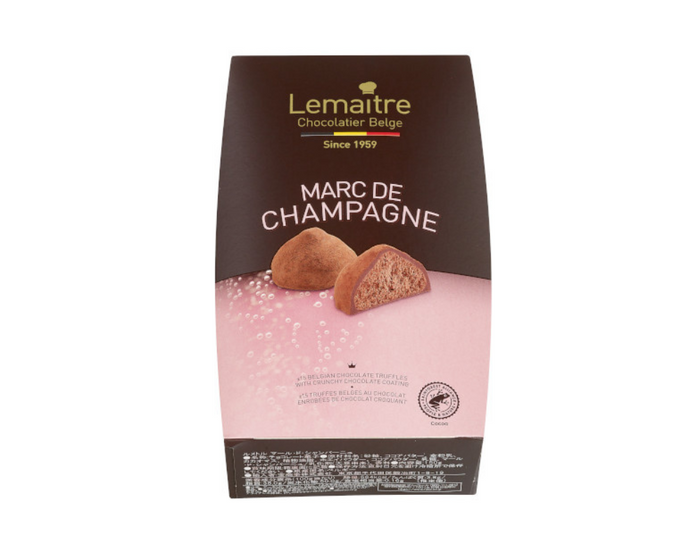 Truffes Chocolat au Marc de Champagne Lemaître - 150g