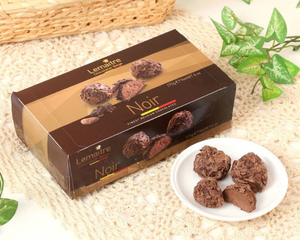 Truffes en Chocolat "Noir" et Copaux de Chocolat Lemaître - 175g