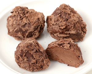 Chocolate "Noir" Truffles with Cocoa Flakes by Lemaître - 175g