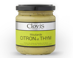 Moutarde Citron et Thym Clovis - 200g