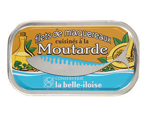 Filets de Maquereaux à la Moutarde La Belle-Iloise - 115g