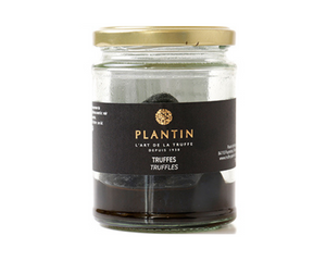 Whole Black Truffles extra "Indicum" with Juice by Plantin - 100g jar