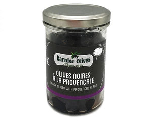 Black Olives with Herbes de Provence by Barnier - 125g