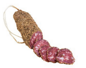 French Dry Salami with Pepper by Regis Senan- 200g